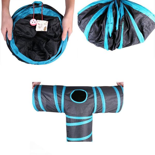 cat toys 2/3 holes foldable pet tunnel indoor outdoor training toy for animal play
cat toys 2/3 holes foldable pet tunnel indoor outdoor training toy for animal play