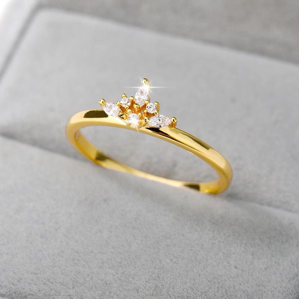 wedding rings fashion princess zircon crown ring for women rose gold crystal engagement jewelry anillos mujer, Slivery;golden
wedding rings fashion princess zircon crown ring for women rose gold crystal engagement jewelry anillos mujer, Slivery;golden