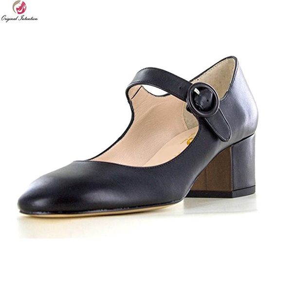 original intention super elegant women pumps mary jane round toe square heels fashion black shoes woman plus us size 4-15 dress
original intention super elegant women pumps mary jane round toe square heels fashion black shoes woman plus us size 4-15 dress