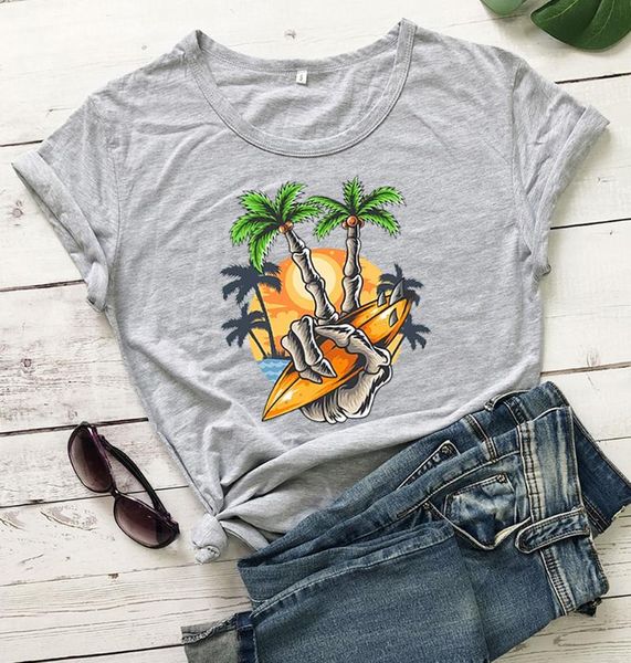 women's t-shirt colored skull hand beach gothic funny women camisetas grunge graphic fashion 100% cotton casual tee tshirt, White
women's t-shirt colored skull hand beach gothic funny women camisetas grunge graphic fashion 100% cotton casual tee tshirt, White