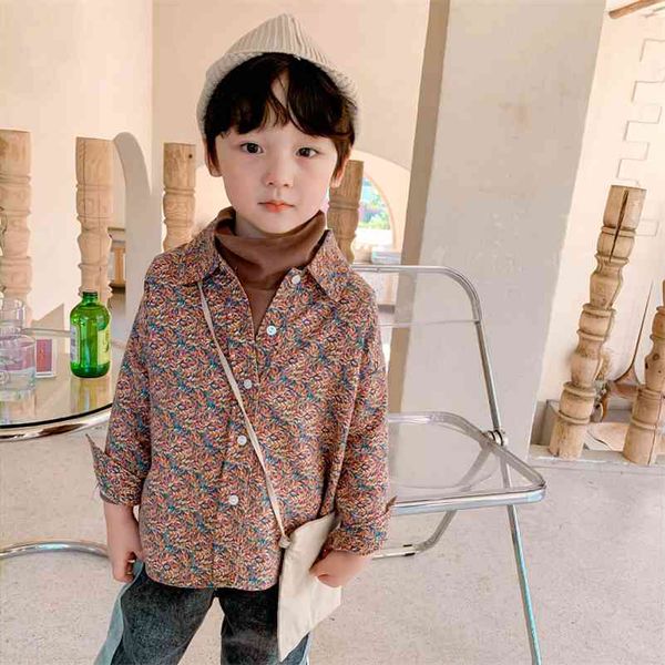 autumn boys fashion floral retro long sleeve shirts kids casual all-match 210708, White;black
autumn boys fashion floral retro long sleeve shirts kids casual all-match 210708, White;black