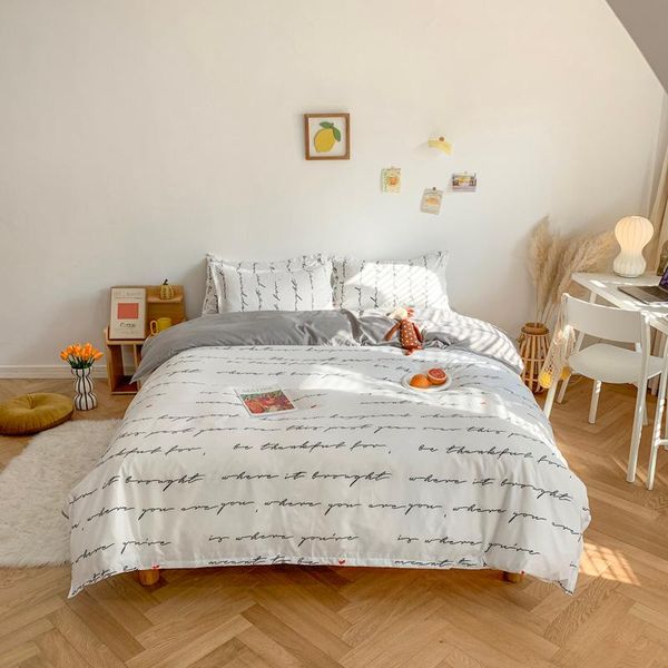 bedding sets love letter print home living 3/4pcs sheet pillow case duvet cover size and king
bedding sets love letter print home living 3/4pcs sheet pillow case duvet cover size and king
