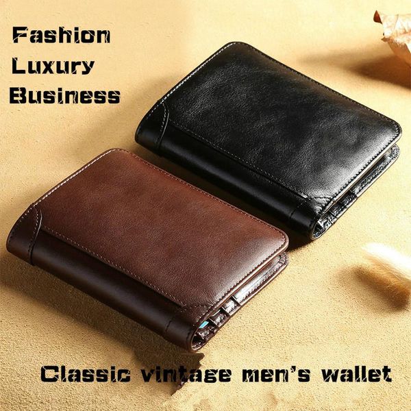 men's wallet rfid anti-theft genuine leather ultra-thin short vertical cowhide card holder purse men wallets, Red;black
men's wallet rfid anti-theft genuine leather ultra-thin short vertical cowhide card holder purse men wallets, Red;black
