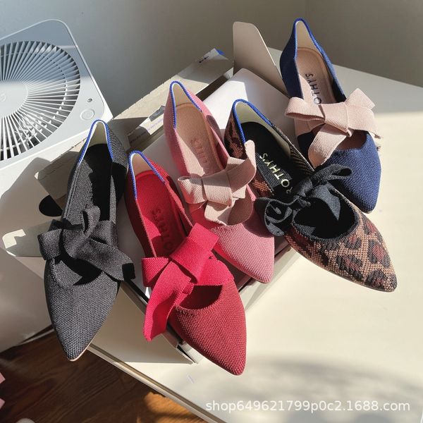 2021 comfortable classic pointed shallow mouth soft fly woven fashion bandage single home leisure flat sho women, Black
2021 comfortable classic pointed shallow mouth soft fly woven fashion bandage single home leisure flat sho women, Black