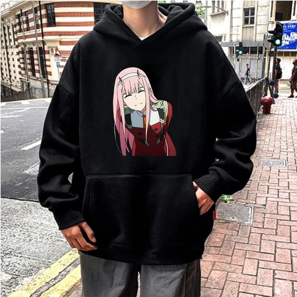 men's hoodies & sweatshirts darling in the franxx anime zero two printed sweatshirt kawaii costume harajuku pullover for men/women over, Black
men's hoodies & sweatshirts darling in the franxx anime zero two printed sweatshirt kawaii costume harajuku pullover for men/women over, Black