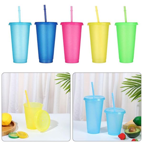 mugs 1pc portable reusable plastic straw cup drinking water bottle with straws drinkware for outdoor travel sport
mugs 1pc portable reusable plastic straw cup drinking water bottle with straws drinkware for outdoor travel sport