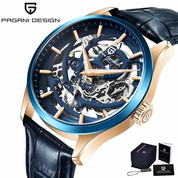 wristwatches 2021 pagani design men tourbillon automatic mechanical watch luxury stainless steel leather reloj hombre, Slivery;brown
wristwatches 2021 pagani design men tourbillon automatic mechanical watch luxury stainless steel leather reloj hombre, Slivery;brown