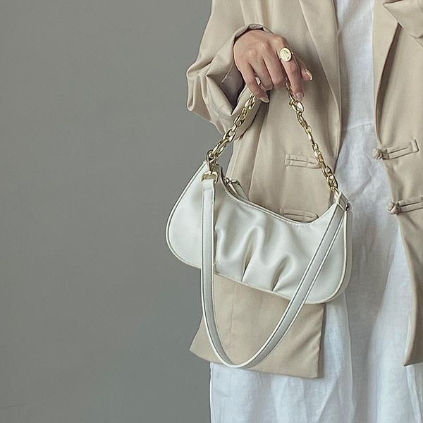 fashion design pleated women's shoulder crossbody bags pu leather ladies chain underarm bag female small hobos purse handbags evening
fashion design pleated women's shoulder crossbody bags pu leather ladies chain underarm bag female small hobos purse handbags evening
