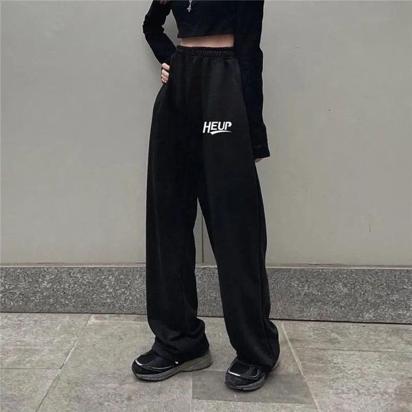 women's pants & capris women harajuku streetwear jogging sweatpants baggy korean fashion black sports kpop wide leg trousers for female, Black;white
women's pants & capris women harajuku streetwear jogging sweatpants baggy korean fashion black sports kpop wide leg trousers for female, Black;white