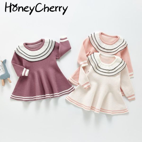 girl's dresses autumn baby girl knitted dress little long sleeve princess clothes, Red;yellow
girl's dresses autumn baby girl knitted dress little long sleeve princess clothes, Red;yellow