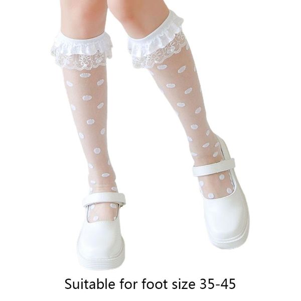 socks & hosiery women lolita sweet ruffles lace transparent calf vintage polka dot pattern sheer harajuku kawaii student knee high long ., Black;white
socks & hosiery women lolita sweet ruffles lace transparent calf vintage polka dot pattern sheer harajuku kawaii student knee high long ., Black;white