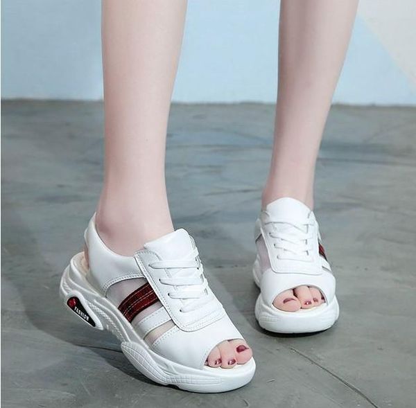 sandals style of for women with all-match lace-up summer flat shoes fish mouth leisure sport, Black
sandals style of for women with all-match lace-up summer flat shoes fish mouth leisure sport, Black