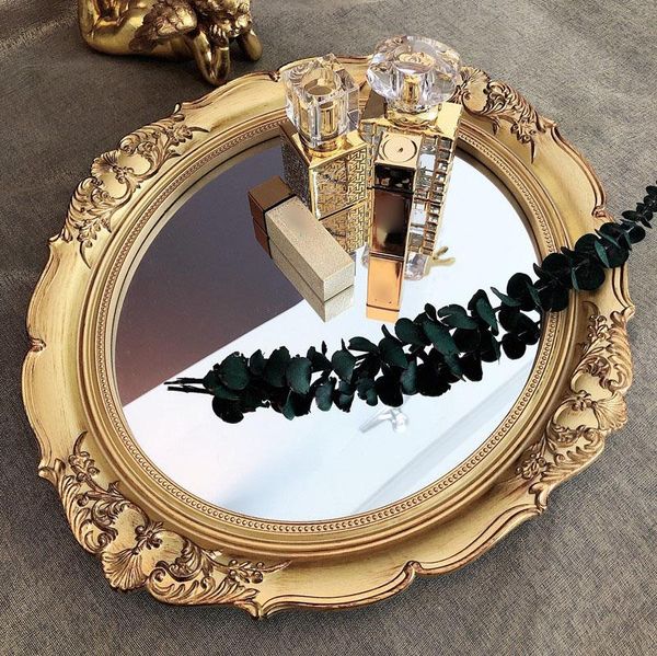kitchen storage & organization european vintage trays decorative gilded relief craft jewelry cosmetic glass mirror tray room dressing table
kitchen storage & organization european vintage trays decorative gilded relief craft jewelry cosmetic glass mirror tray room dressing table