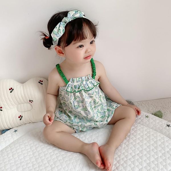 baby girls clothes romper born sling one piece jumpsuits with headband girl outfit ropa para bebes, Blue
baby girls clothes romper born sling one piece jumpsuits with headband girl outfit ropa para bebes, Blue