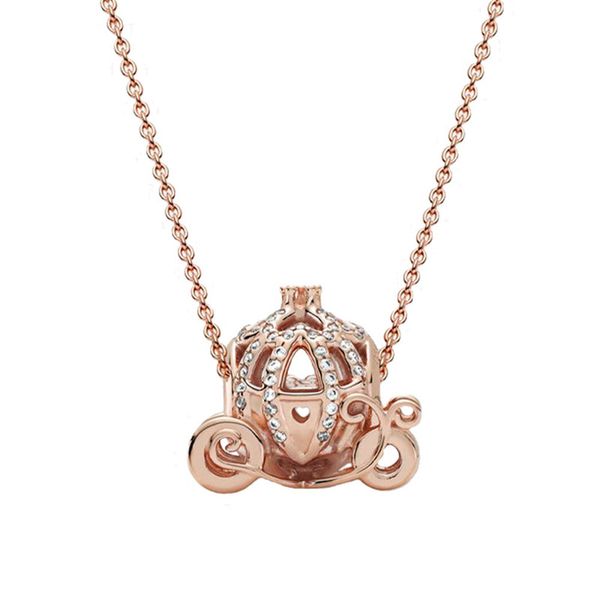 925 sterling silverpumpkin car pendant necklace for pandora cz diamond bright star 18k rose gold chain necklaces women and ladys set gifts, Silver
925 sterling silverpumpkin car pendant necklace for pandora cz diamond bright star 18k rose gold chain necklaces women and ladys set gifts, Silver