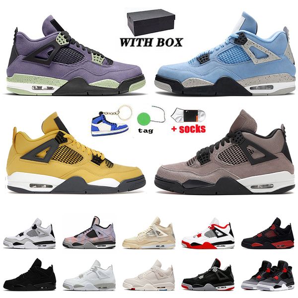 2022 mens 4s basketball shoes off jumpman 4 trainers canyon purple university blue taupe haze sail lighting bred women designer og sneakers
2022 mens 4s basketball shoes off jumpman 4 trainers canyon purple university blue taupe haze sail lighting bred women designer og sneakers