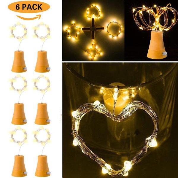 6pcs solar powered10 led night lights fairy waterproof warm white wine bottle string romantic cork cap starry #r10 party decoration
6pcs solar powered10 led night lights fairy waterproof warm white wine bottle string romantic cork cap starry #r10 party decoration