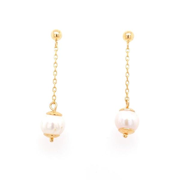 dangle & chandelier real pearl earrings natural freshwater trendy drop for women wedding party gift with pearls st05024, Silver 
dangle & chandelier real pearl earrings natural freshwater trendy drop for women wedding party gift with pearls st05024, Silver