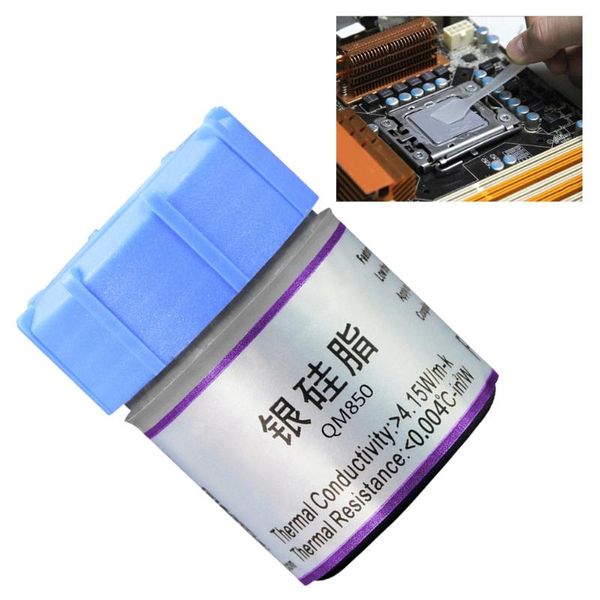 25g silicone grease lapcomputer chipset compound led portable cpu cooling heat guide gpu deskpc thermal paste conductive fans & cool
25g silicone grease lapcomputer chipset compound led portable cpu cooling heat guide gpu deskpc thermal paste conductive fans & cool