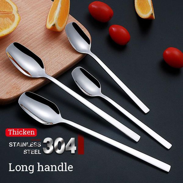 spoons 1pcs 304 stainless steel spoon long handle drinking coffee dessert tea ice cream milk stirring salad dinnerware set
spoons 1pcs 304 stainless steel spoon long handle drinking coffee dessert tea ice cream milk stirring salad dinnerware set