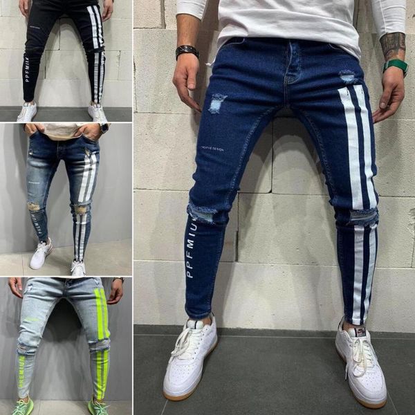 2021 spring mens pants stripe fit slim polyester man trousers for daily street wear, Black
2021 spring mens pants stripe fit slim polyester man trousers for daily street wear, Black