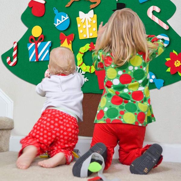 christmas decorations 33pcs felt tree diy set xmas wall hanging ornament decoration for home tue88
christmas decorations 33pcs felt tree diy set xmas wall hanging ornament decoration for home tue88