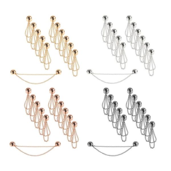 pins, brooches 12x magnetic hijab brooch pin stylish metal assortment with chains for women's muslim headwear handmade decoration acces, Gray
pins, brooches 12x magnetic hijab brooch pin stylish metal assortment with chains for women's muslim headwear handmade decoration acces, Gray