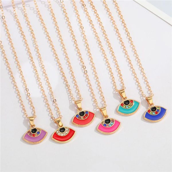 pendant necklaces 1pc lucky turkish evil eye necklace for women bohemia minimalist colorful zircon chain choker jewelry n221, Silver
pendant necklaces 1pc lucky turkish evil eye necklace for women bohemia minimalist colorful zircon chain choker jewelry n221, Silver