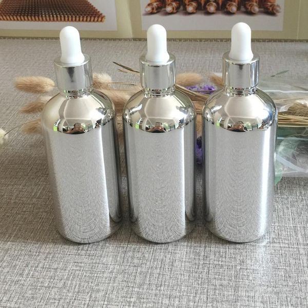 70pcs/lot 100ml high temperature silver plated refillable empty dropper bottle,glass essential oil bottle,perfume subpackage jar storage bot
70pcs/lot 100ml high temperature silver plated refillable empty dropper bottle,glass essential oil bottle,perfume subpackage jar storage bot