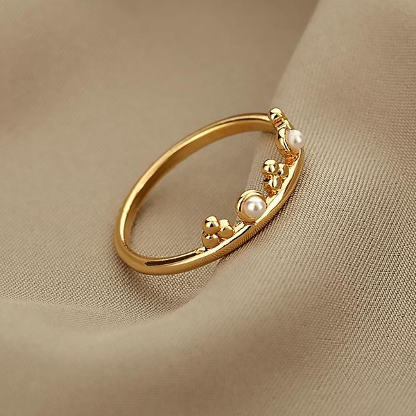 wedding rings vintage crown for women gold silver color pearl finger ring aesthetic jewelry accessories 2021 bague bff, Slivery;golden
wedding rings vintage crown for women gold silver color pearl finger ring aesthetic jewelry accessories 2021 bague bff, Slivery;golden