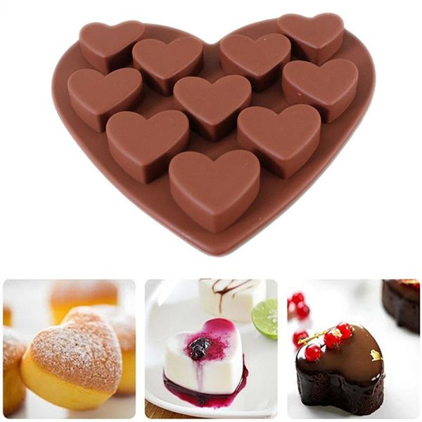 baking moulds 10-hole love heart shape chocolate ice cube mold silicone cake diy molds cakes decoration accessories nonstick resin
baking moulds 10-hole love heart shape chocolate ice cube mold silicone cake diy molds cakes decoration accessories nonstick resin