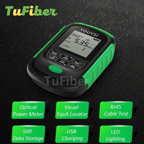 fiber optic equipment mini 4 in 1 multifunction optical power meter 5km 15km 30 km visual fault locator network cable laser test tool tester
fiber optic equipment mini 4 in 1 multifunction optical power meter 5km 15km 30 km visual fault locator network cable laser test tool tester
