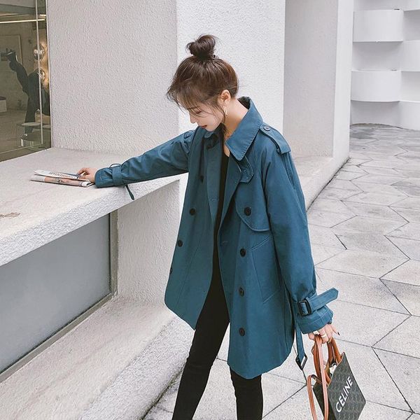 women's trench coats elegant coat spring autumn 2021 korean style tight waist british, Tan;black
women's trench coats elegant coat spring autumn 2021 korean style tight waist british, Tan;black