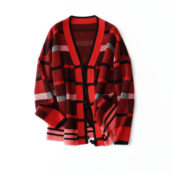 women's knits & tees england style plaid kimono cardigan sweater women 100% cashmere v-neck winter autumn warm vintage, White
women's knits & tees england style plaid kimono cardigan sweater women 100% cashmere v-neck winter autumn warm vintage, White