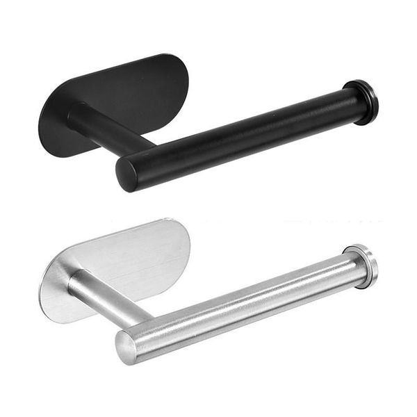 toilet paper holders kitchen roll holder self adhesive wall mounted towel rack stainless steel tissue bracket for bathroom hardware accessor
toilet paper holders kitchen roll holder self adhesive wall mounted towel rack stainless steel tissue bracket for bathroom hardware accessor