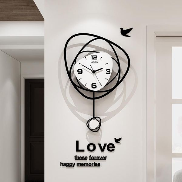 wall clocks simple art clock modern fashion nordic creative pendulum swing relojes pared living room decor mm60wc
wall clocks simple art clock modern fashion nordic creative pendulum swing relojes pared living room decor mm60wc