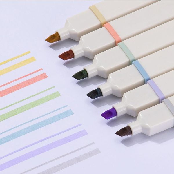 highlighters 6pcs/set candy color highlighter marker pen diy stickers fluorescent midliner colorful making handbook, Black;red
highlighters 6pcs/set candy color highlighter marker pen diy stickers fluorescent midliner colorful making handbook, Black;red