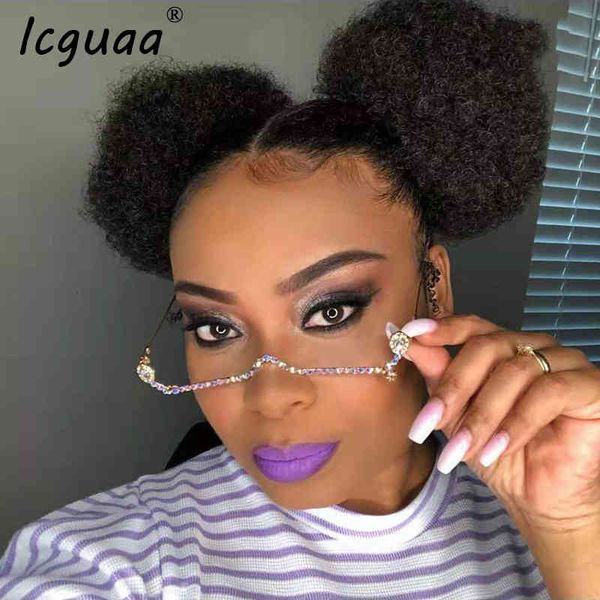 designer sunglasses fashion red green gem eyeglasses alloy frame lensless chain pendant half luxury diamond glasses, White;black
designer sunglasses fashion red green gem eyeglasses alloy frame lensless chain pendant half luxury diamond glasses, White;black