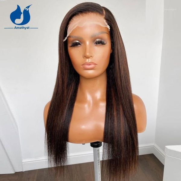 amethyst #1b/#4 highlight human hair wigs pre plucked 13x4 lace front brown wig with pre-plucked1, Black;brown
amethyst #1b/#4 highlight human hair wigs pre plucked 13x4 lace front brown wig with pre-plucked1, Black;brown