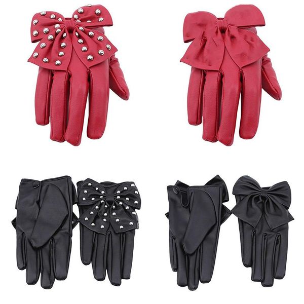 cycling gloves ladies fashion driving bike warm dancing full finger cute rivet nightclub bowknot imitation leather pu, Black
cycling gloves ladies fashion driving bike warm dancing full finger cute rivet nightclub bowknot imitation leather pu, Black