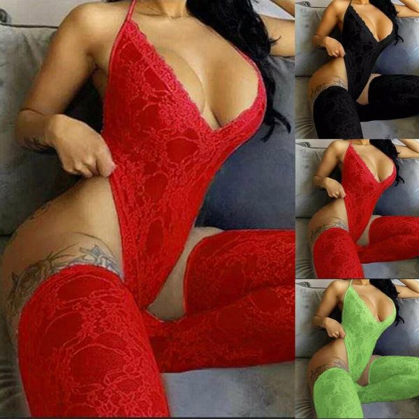 bras sets women exotic large size lace lingerie bodysuit v-neck backless jumpsuit pajamas stockings suit night clothes, Red;black
bras sets women exotic large size lace lingerie bodysuit v-neck backless jumpsuit pajamas stockings suit night clothes, Red;black