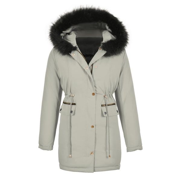 running jackets 2021 winter padded coats plus velvet women cotton wadded jacket medium long parkas thick warm hooded quilt snow outwear s-2x, Black;red
running jackets 2021 winter padded coats plus velvet women cotton wadded jacket medium long parkas thick warm hooded quilt snow outwear s-2x, Black;red
