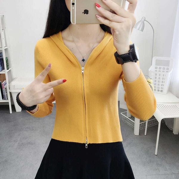 women's knits & tees women 2021 summer long sleeve cardigans female knit cardigan coat zip up hooded jacket ice silk sweater thin sunsc, White
women's knits & tees women 2021 summer long sleeve cardigans female knit cardigan coat zip up hooded jacket ice silk sweater thin sunsc, White