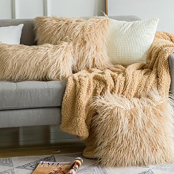 pillow case 45x45cm faux fur fashion square shape european furry plush home bed room sofa cover ornament
pillow case 45x45cm faux fur fashion square shape european furry plush home bed room sofa cover ornament