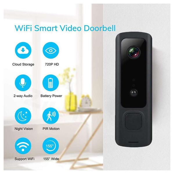 video door phones wireless waterproof doorbell smart home bell chime kit led flashing security alarm welcome melodies mini button
video door phones wireless waterproof doorbell smart home bell chime kit led flashing security alarm welcome melodies mini button