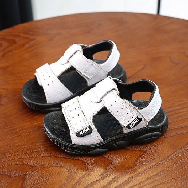Summer Childrens Sandals Velcro Toddler Boys Leather Sandals Girls Comfortable Sport Baby Beach Soft Casual Flat Sandals Shoes, Brown
Summer Childrens Sandals Velcro Toddler Boys Leather Sandals Girls Comfortable Sport Baby Beach Soft Casual Flat Sandals Shoes, Brown