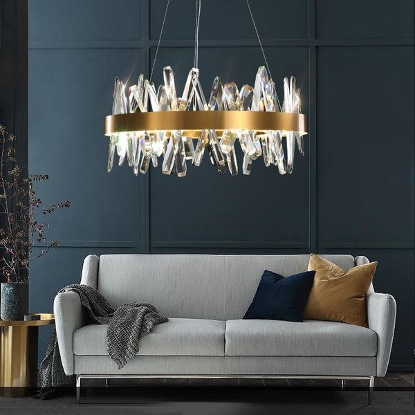 pendant lamps style living room chandelier light luxury round crystal dining lamp smart tmall genie support classmates
pendant lamps style living room chandelier light luxury round crystal dining lamp smart tmall genie support classmates