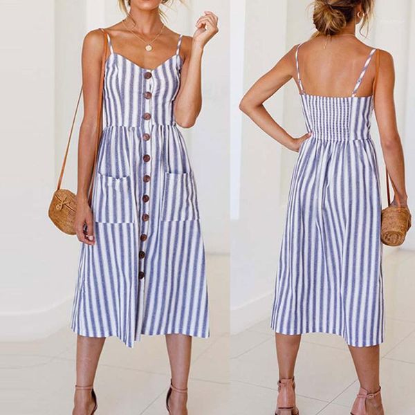 casual dresses button striped print cotton beach summer dress 2021 spaghetti strap v-neck off shoulder women midi vestidos#w3, Black;gray
casual dresses button striped print cotton beach summer dress 2021 spaghetti strap v-neck off shoulder women midi vestidos#w3, Black;gray