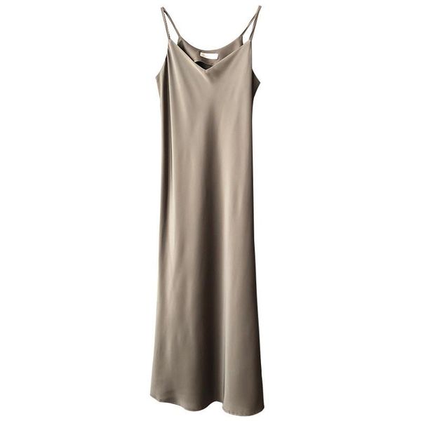 v-neck summer dress women elegant 2021 sleeveless plus size woman satin spaghetti strap ladies dresses vestidos casual, Black;gray
v-neck summer dress women elegant 2021 sleeveless plus size woman satin spaghetti strap ladies dresses vestidos casual, Black;gray