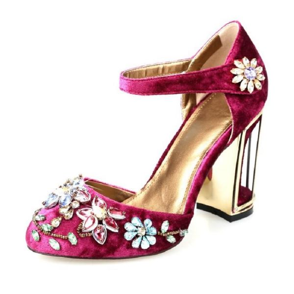 dress shoes unique ethnic embroidery mary jane high-end custom crystal decoration wedding catwalk hollow heel women's, Black
dress shoes unique ethnic embroidery mary jane high-end custom crystal decoration wedding catwalk hollow heel women's, Black